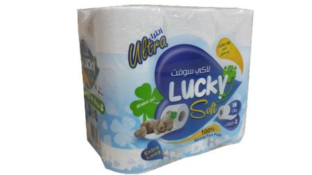 الترا لاكي ١٨ رول مضغوط