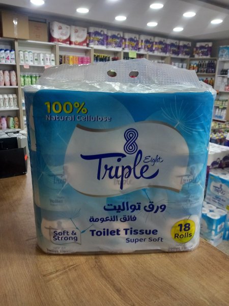 تواليت تريبل صيني ١٨ رول مضغوط