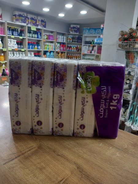 مناديل لاكي سوفت ١٠٠٠ غرام