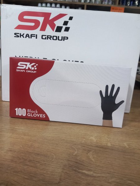 كفوف طبية لون اسود