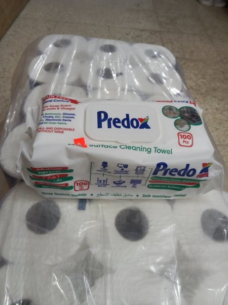 مناديل بريدو لتنظيف الأسطح